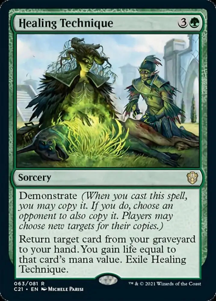Healing Technique [Commander 2021] - MTG Single