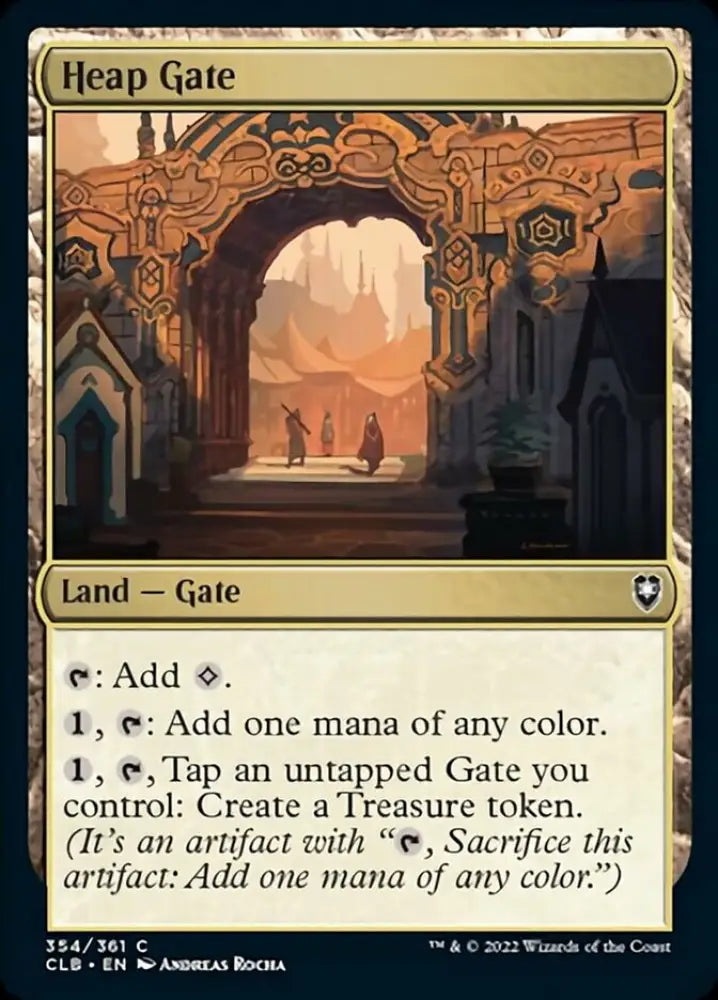 Heap Gate [Commander Legends: Battle for Baldur’s Gate] - MTG Single