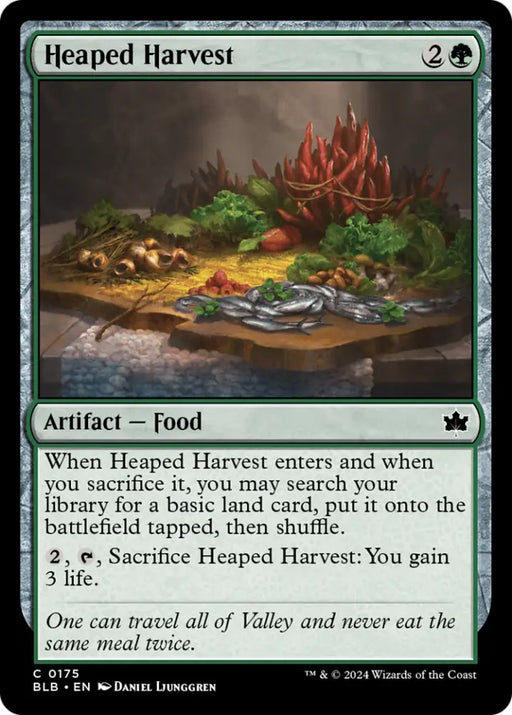 Heaped Harvest [Bloomburrow] - MTG Single
