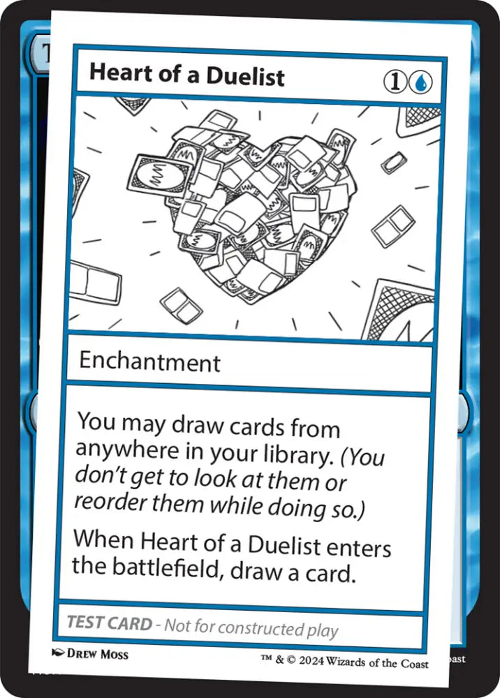 Heart of a Duelist [Mystery Booster 2 Playtest Cards] - MTG Single