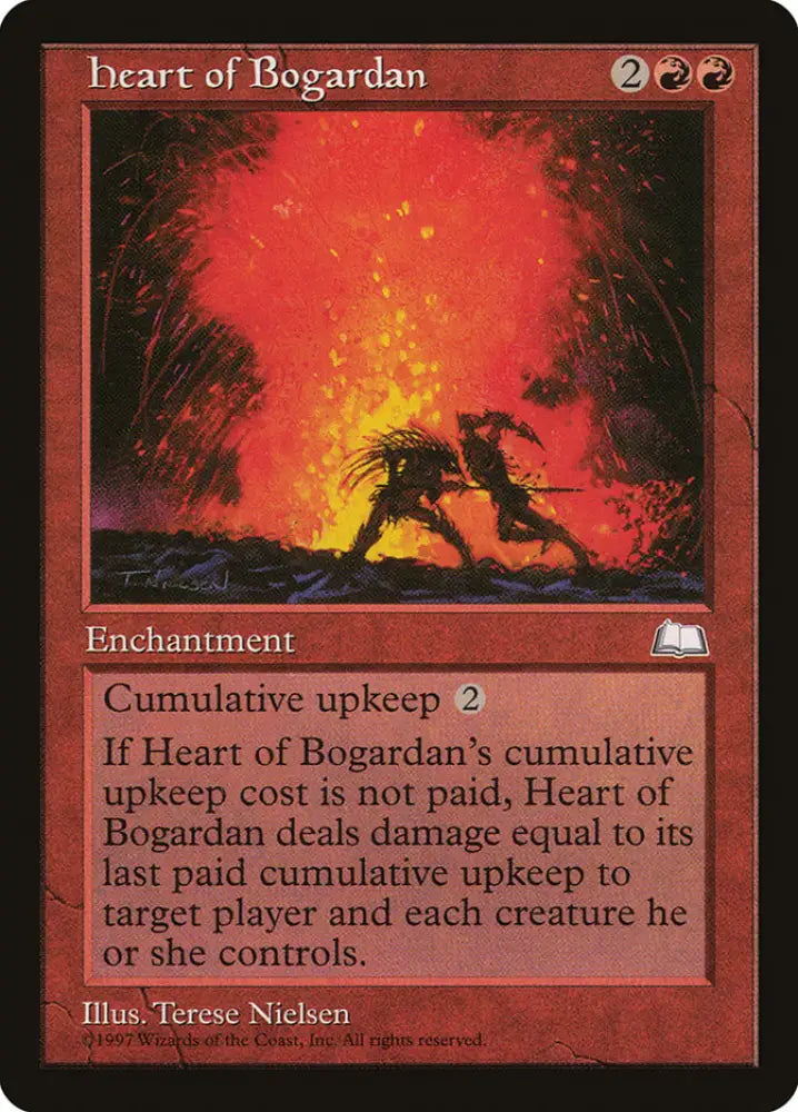 Heart of Bogardan [Weatherlight] - MTG Single