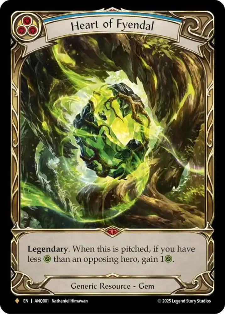 Heart of Fyendal (ANQ001) [Compendium of Rathe - Antiquity Pack]