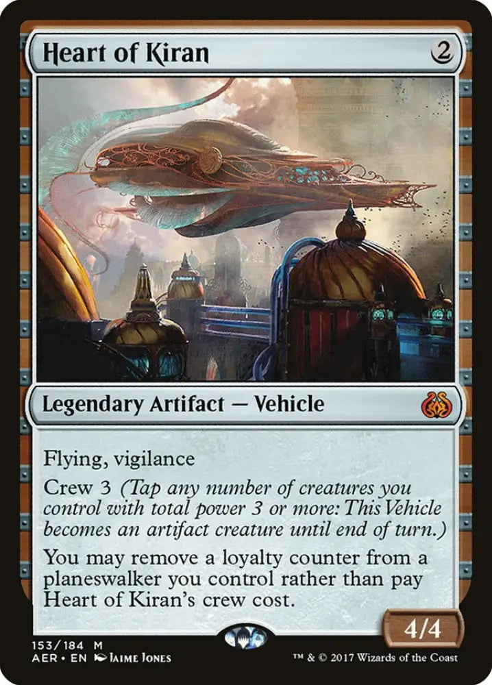 Heart of Kiran [Aether Revolt] - MTG Single