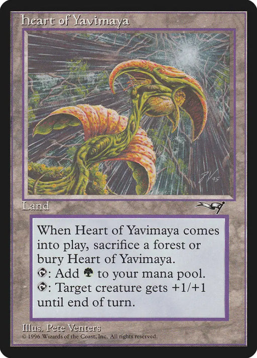 Heart of Yavimaya [Alliances] - MTG Single
