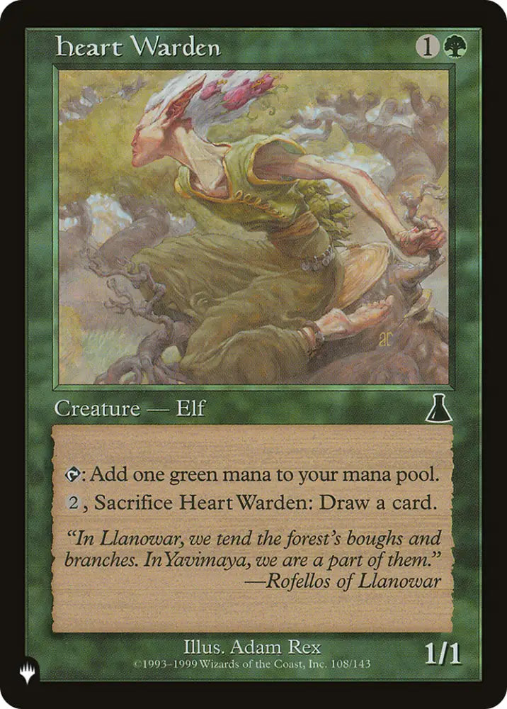 Heart Warden [The List] - MTG Single