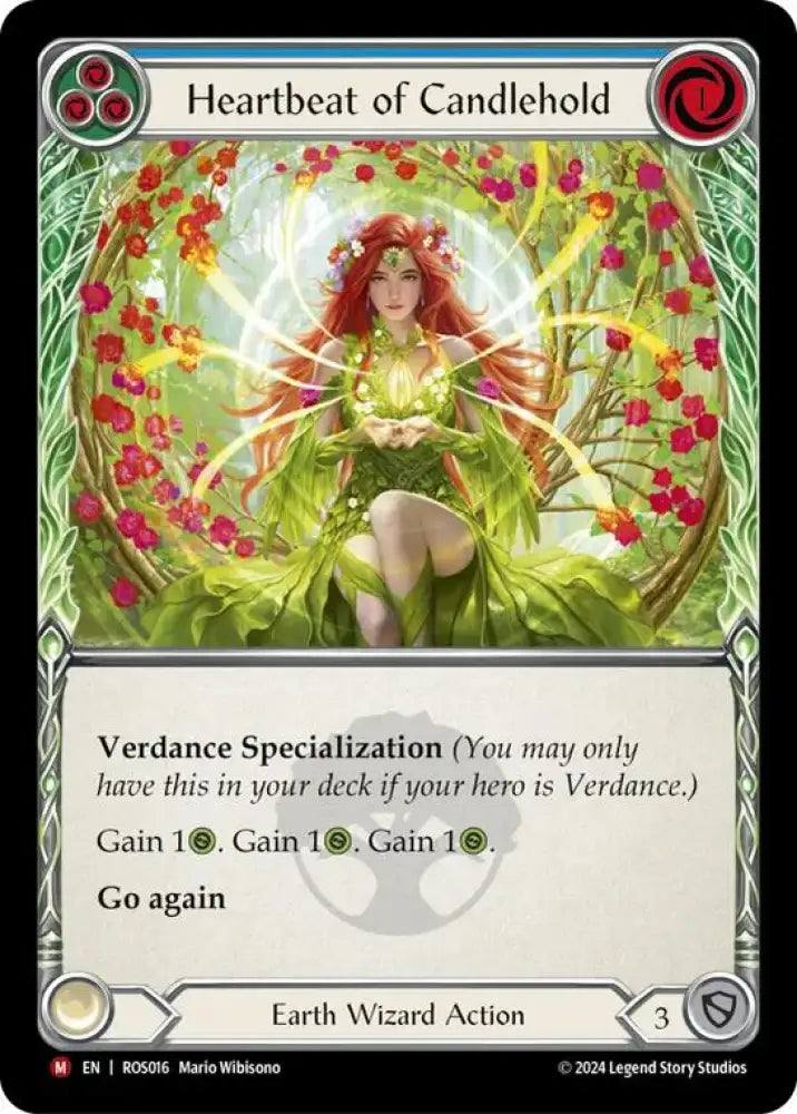 Heartbeat of Candlehold [Rosetta] Rainbow Foil - Flesh And Blood Single