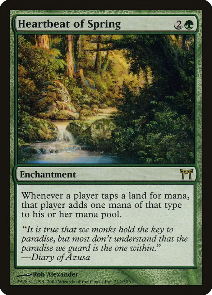 Heartbeat of Spring [Champions of Kamigawa] - MTG Single