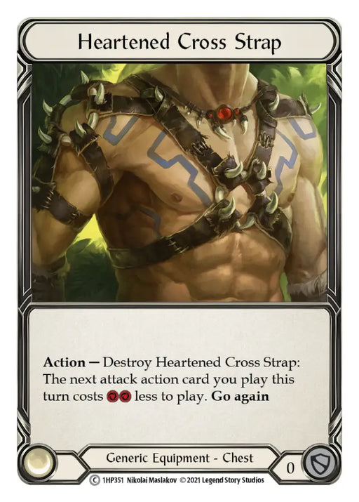 Heartened Cross Strap [1HP351] (History Pack 1) - Flesh And Blood Single