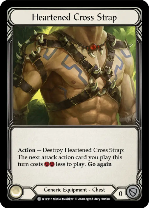 Heartened Cross Strap [Welcome to Rathe Unlimited] Unlimited Rainbow Foil - Flesh And Blood Single