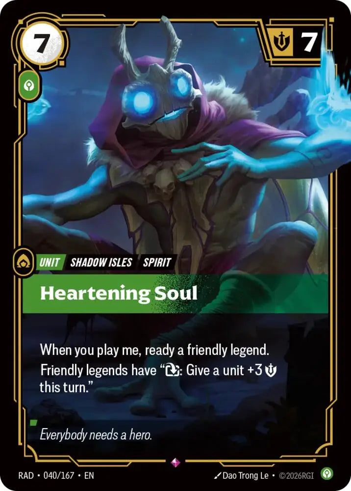 Heartening Soul (040/167) [Radiance]