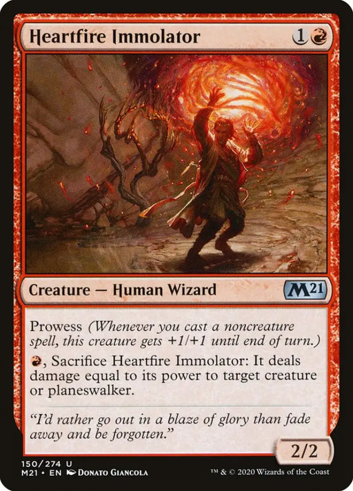 Heartfire Immolator [Core Set 2021] - MTG Single
