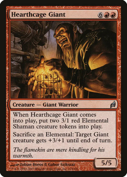 Hearthcage Giant [Lorwyn] - MTG Single