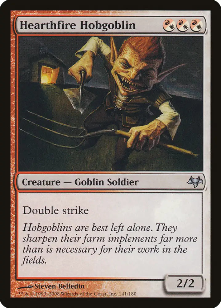 Hearthfire Hobgoblin [Eventide] - MTG Single