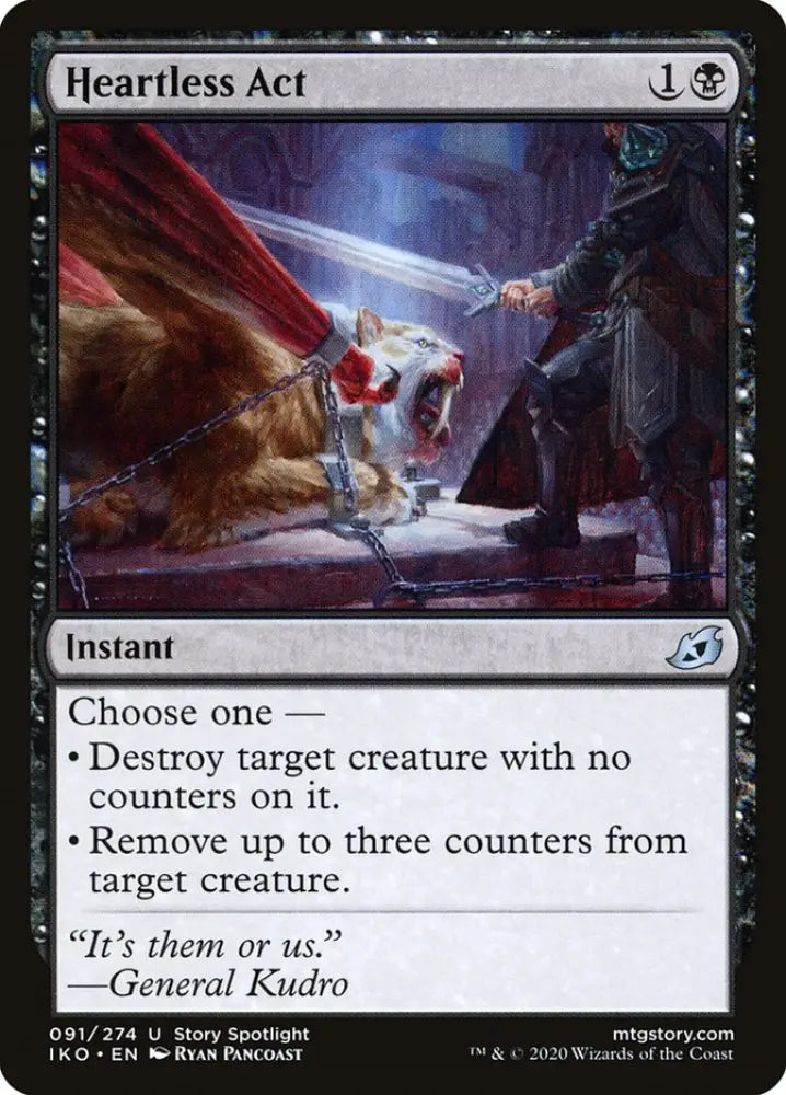 Heartless Act [Ikoria: Lair of Behemoths] - MTG Single
