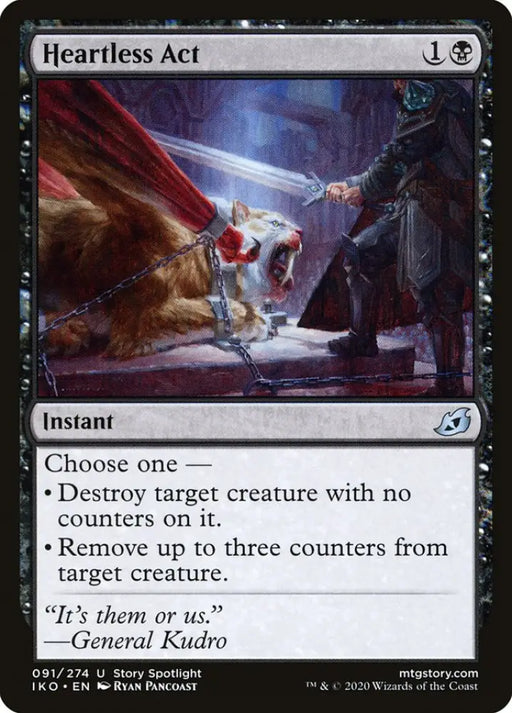 Heartless Act [Ikoria: Lair of Behemoths] - MTG Single