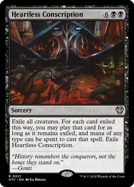Heartless Conscription [Outlaws of Thunder Junction Commander] - MTG Single