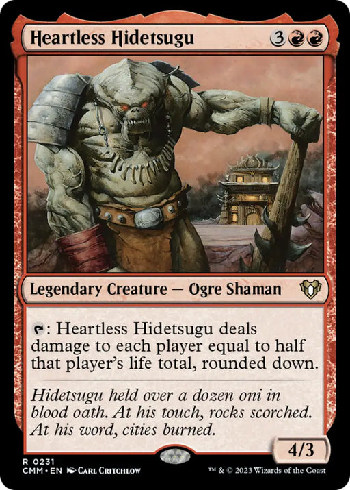 Heartless Hidetsugu [Commander Masters] - MTG Single