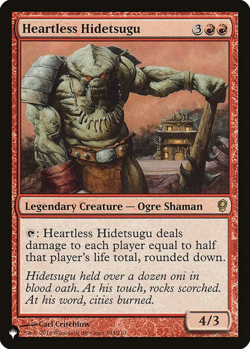 Heartless Hidetsugu [The List] - MTG Single
