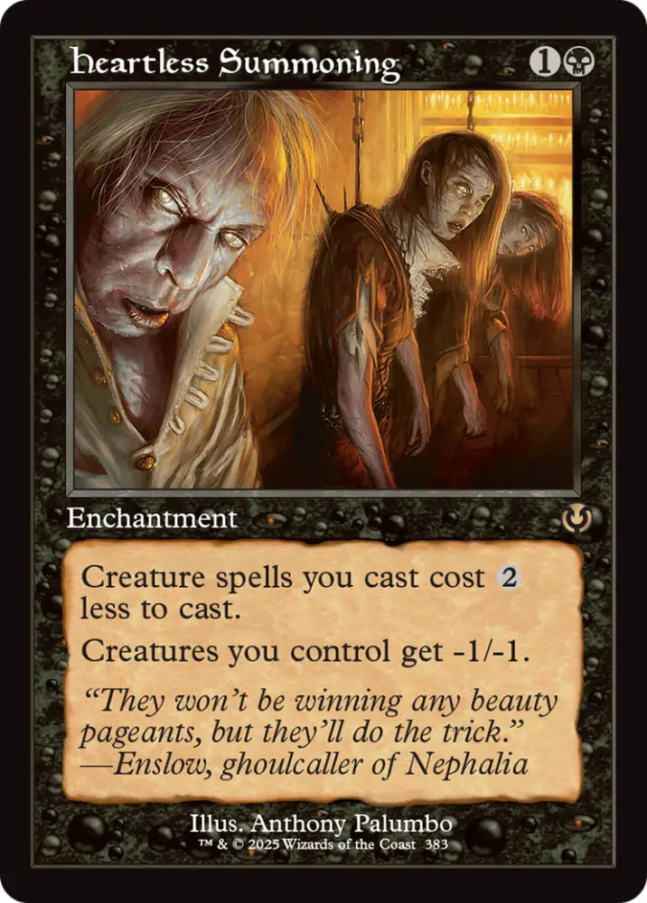 Heartless Summoning (Retro Frame) [Innistrad Remastered] - MTG Single