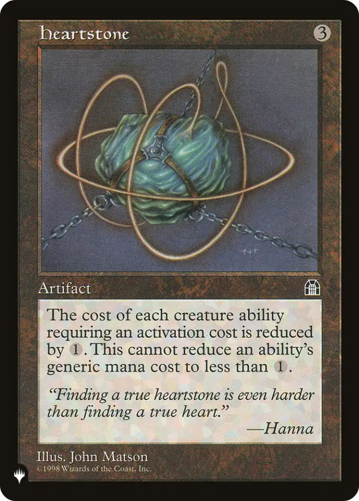 Heartstone [The List] - MTG Single