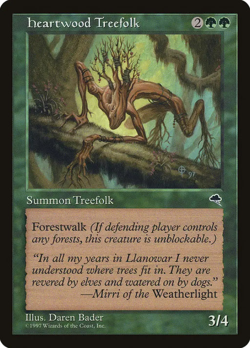 Heartwood Treefolk [Tempest] - MTG Single