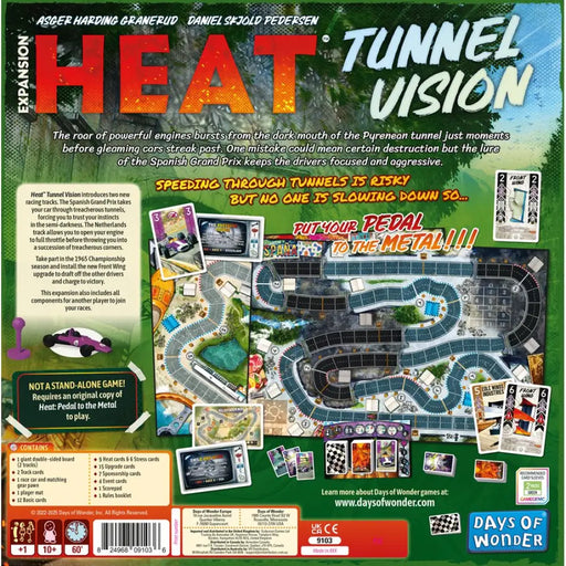 Heat - Pedal to the Metal: Tunnel Vision (EN) - Board Games