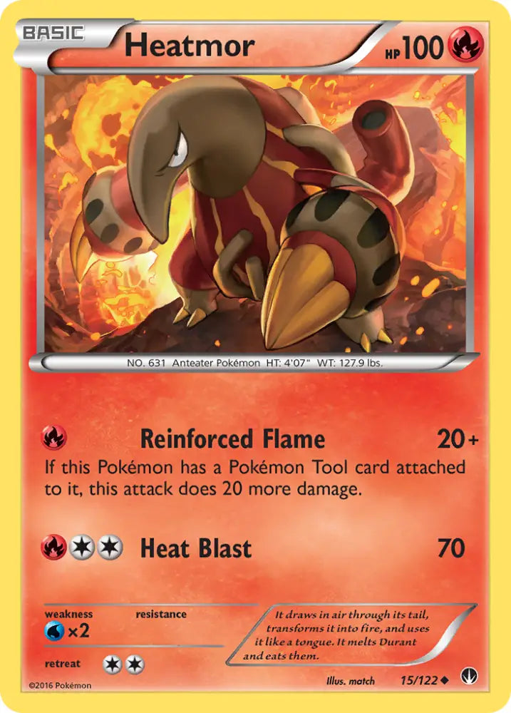 Heatmor (15/122) [XY: BREAKpoint] - Pokemon Single