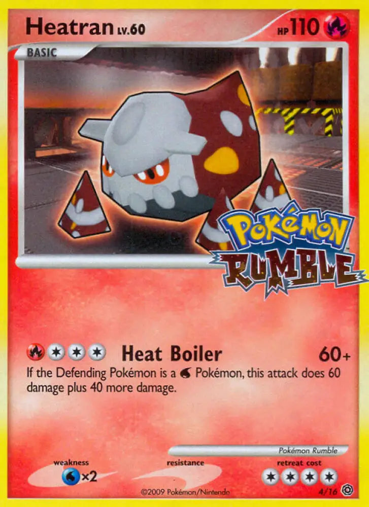Heatran (4/16) [Pokémon Rumble] - Pokemon Single