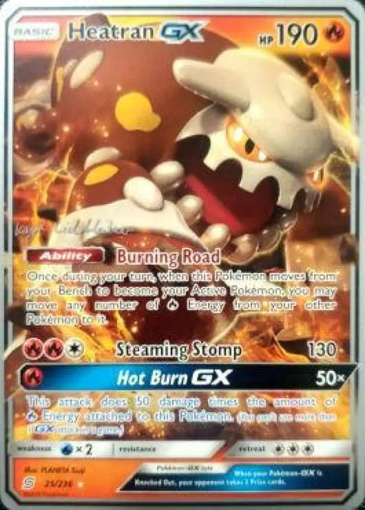 Heatran GX (25/236) (Fire Box - Kaya Lichtleitner) [World Championships 2019] - Pokemon Single