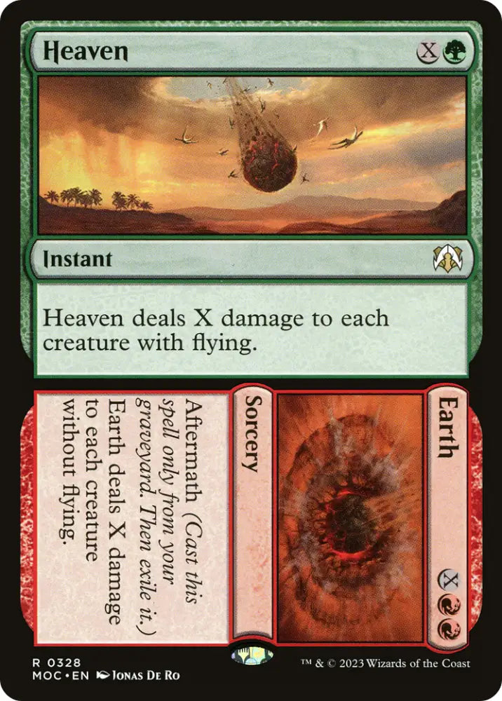 Heaven // Earth [March of the Machine Commander] - MTG Single