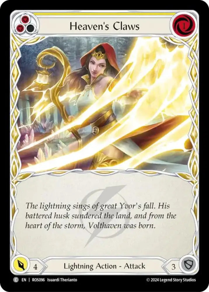 Heaven’s Claws (Yellow) [Rosetta] - Flesh And Blood Single