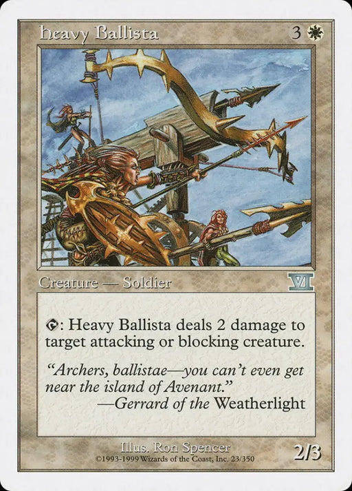 Heavy Ballista [Classic Sixth Edition] - MTG Single