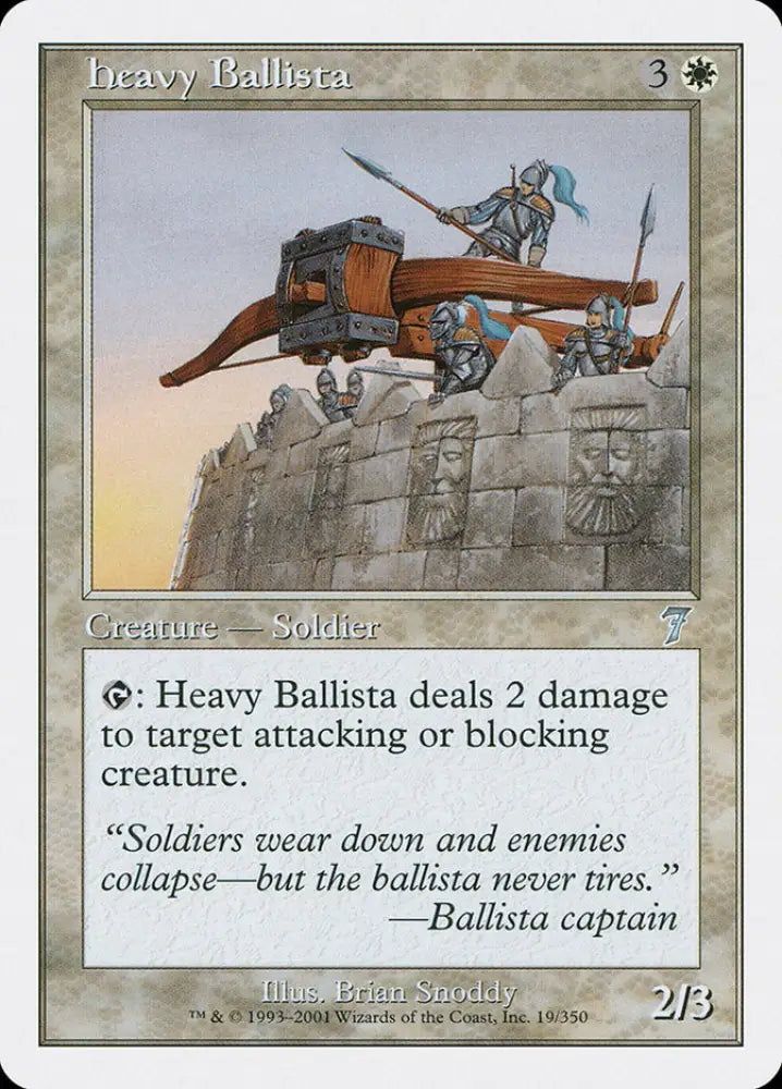 Heavy Ballista [Seventh Edition] - MTG Single