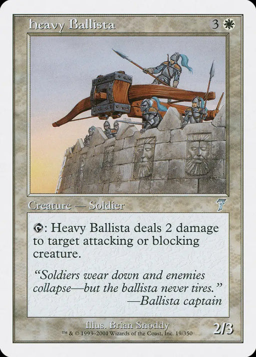 Heavy Ballista [Seventh Edition] - MTG Single