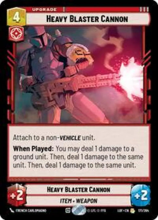 Heavy Blaster Cannon (171/264) [Legends of the Force]