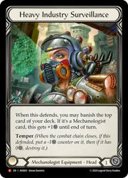 Heavy Industry Surveillance [AIO003] (Armory Deck: Dash) Rainbow Foil - Flesh And Blood Single