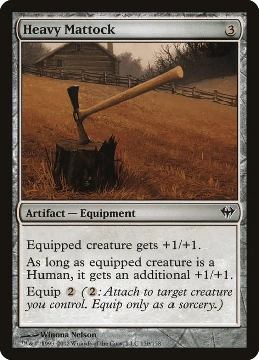 Heavy Mattock [Dark Ascension] - MTG Single