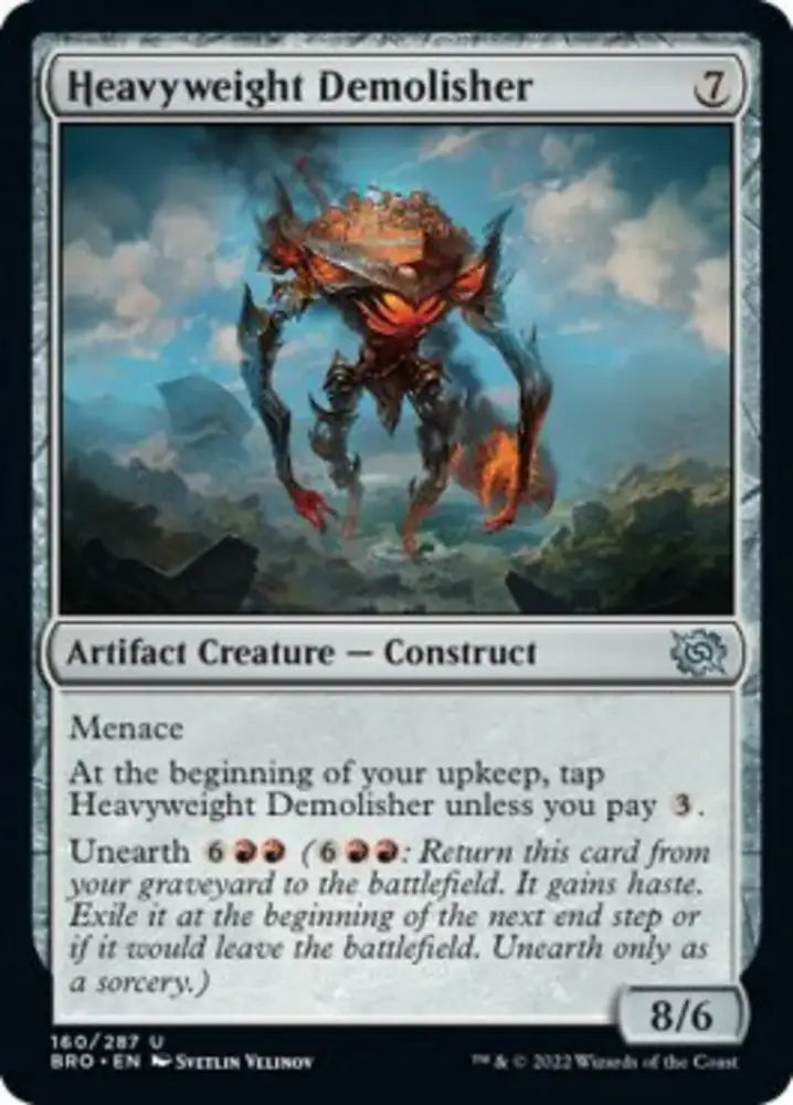 Heavyweight Demolisher [The Brothers’ War] - MTG Single
