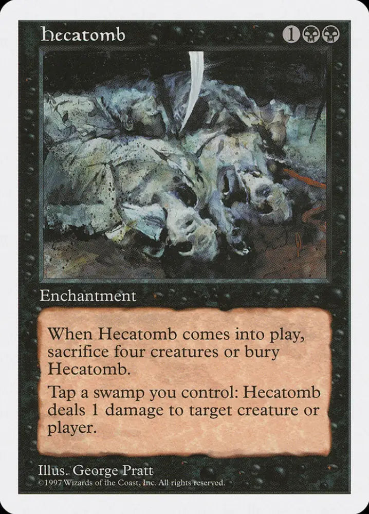 Hecatomb [Fifth Edition] - MTG Single