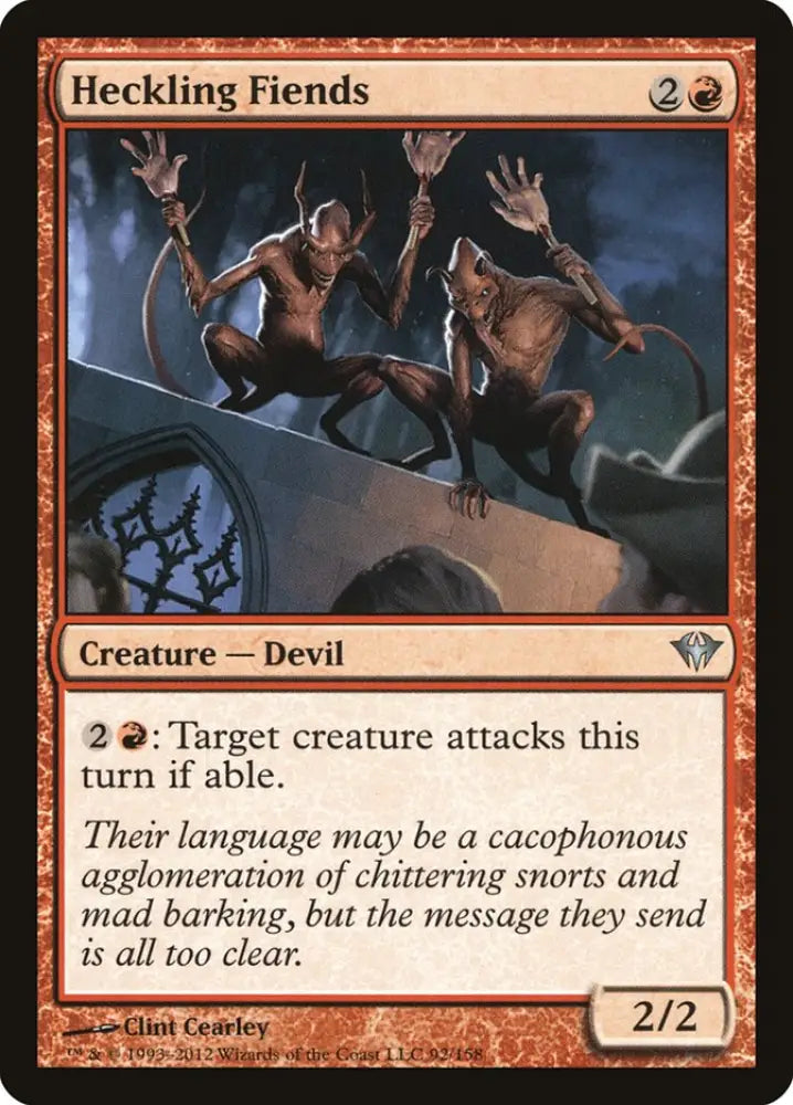 Heckling Fiends [Dark Ascension] - MTG Single