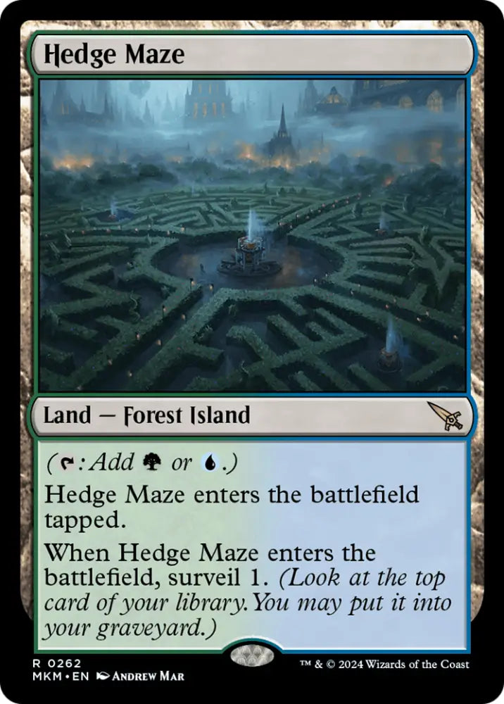 Hedge Maze [Murders at Karlov Manor] - MTG Single
