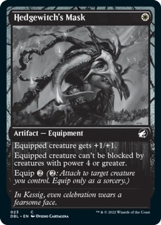 Hedgewitch’s Mask [Innistrad: Double Feature] - MTG Single