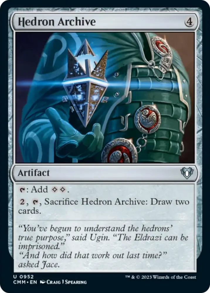 Hedron Archive [Commander Masters] - MTG Single