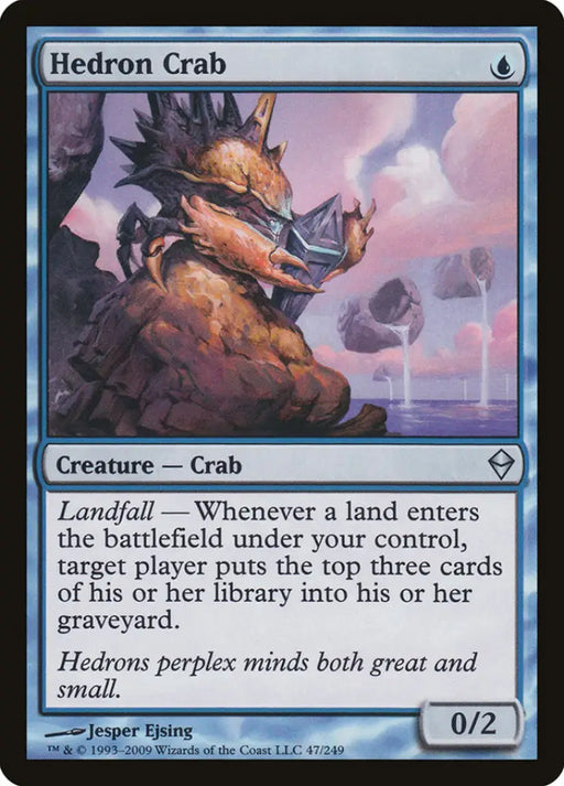 Hedron Crab [Zendikar] - MTG Single