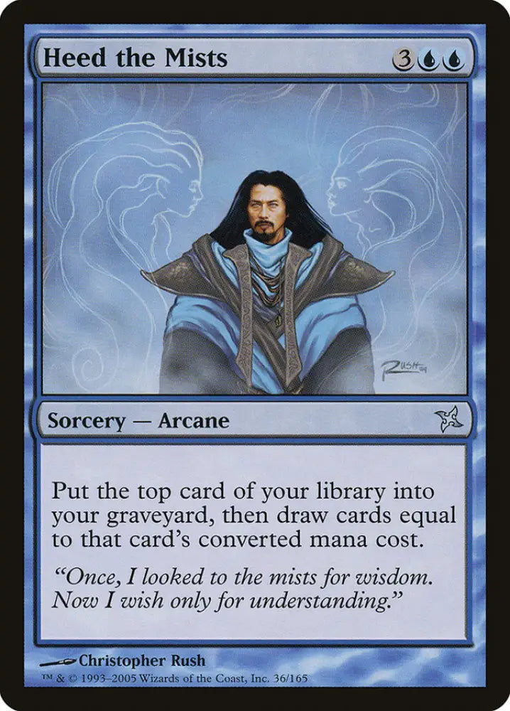 Heed the Mists [Betrayers of Kamigawa] - MTG Single