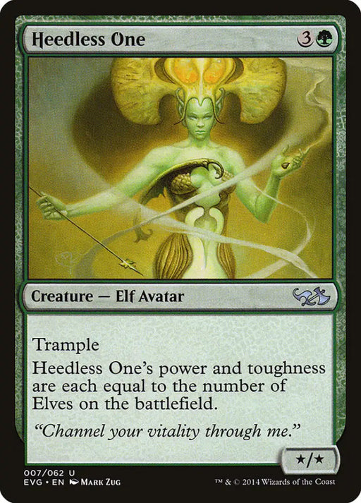 Heedless One (Elves vs. Goblins) [Duel Decks Anthology] - MTG Single