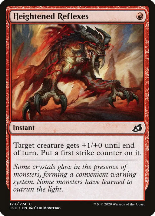 Heightened Reflexes [Ikoria: Lair of Behemoths] - MTG Single