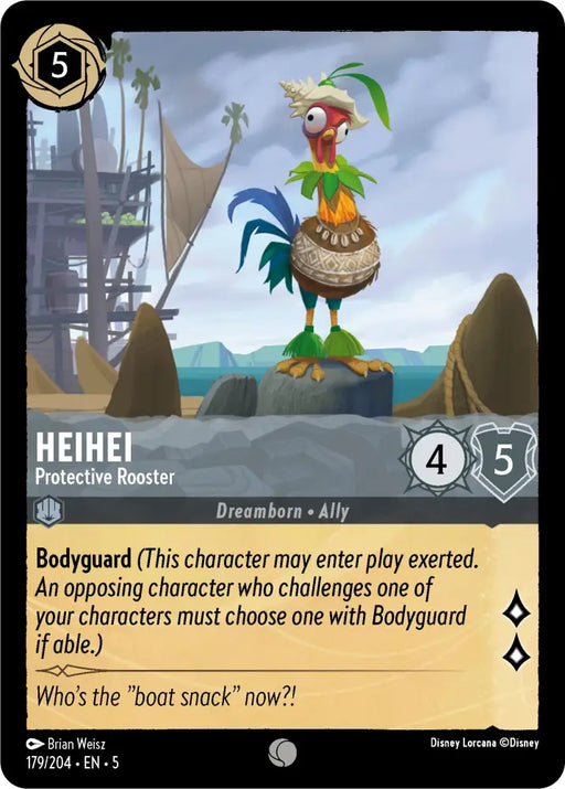 HeiHei - Protective Rooster (179/204) [Shimmering Skies] - Lorcana Single