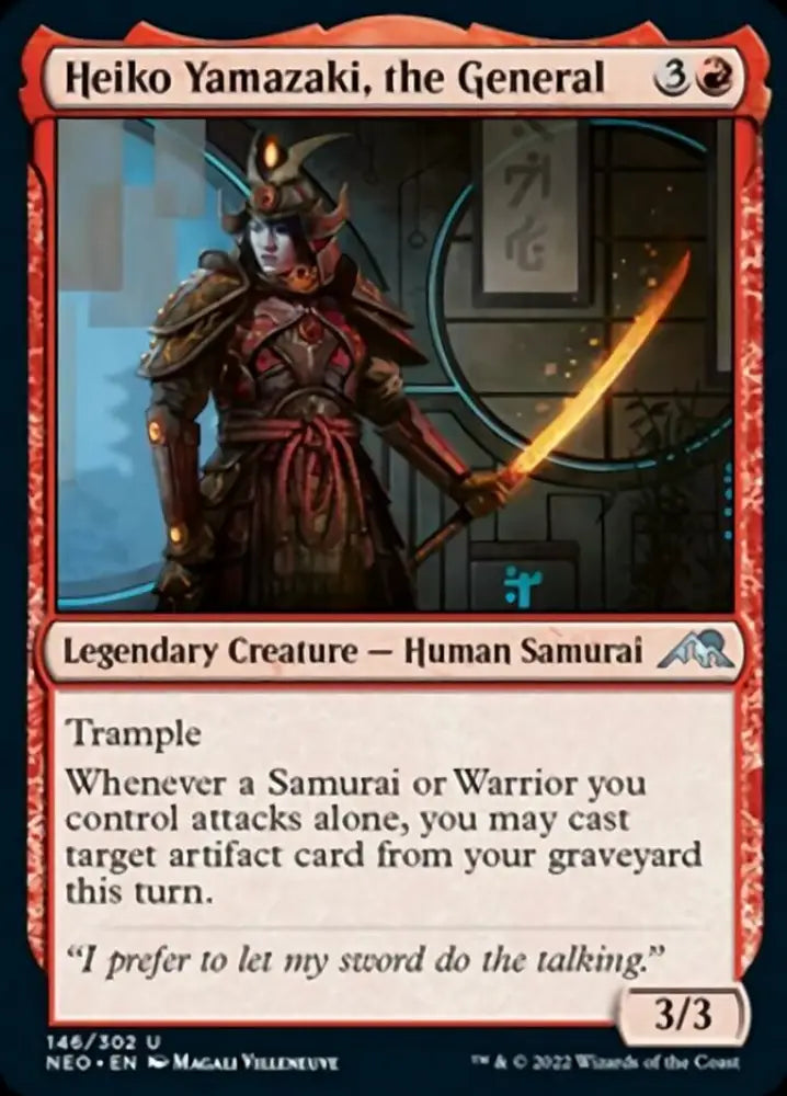 Heiko Yamazaki the General [Kamigawa: Neon Dynasty] - MTG Single