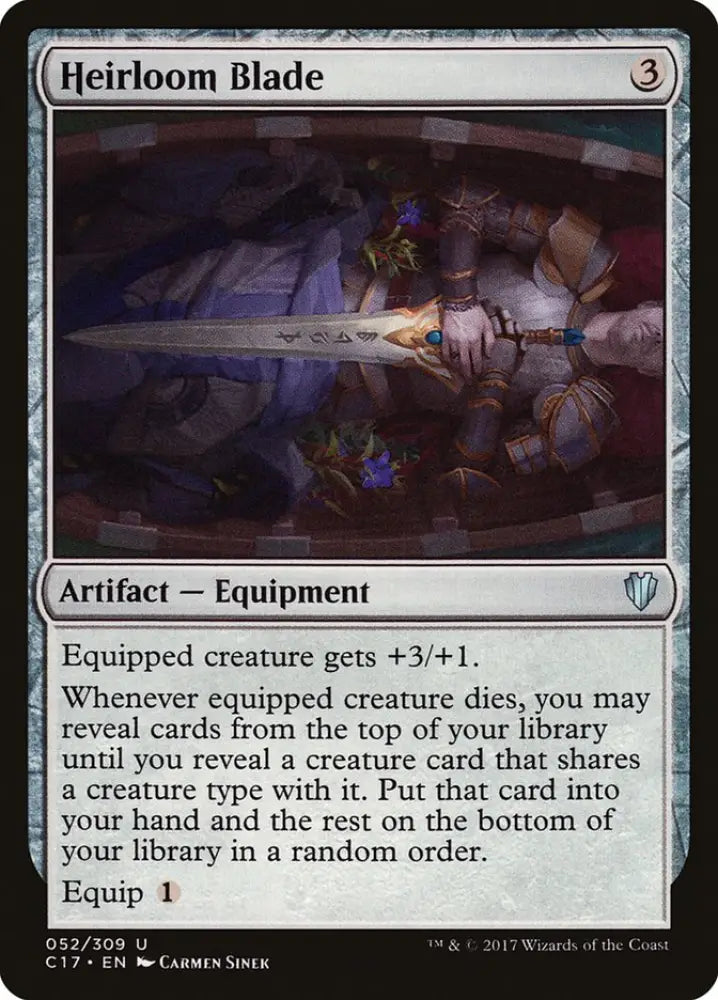 Heirloom Blade [Commander 2017] - MTG Single